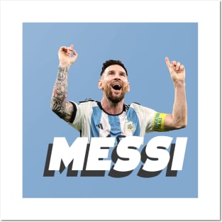 Messi 10 Posters and Art